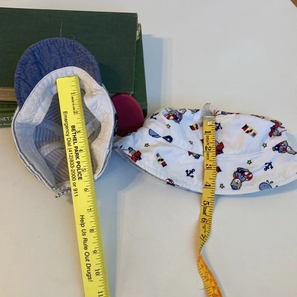 Infant boy hats- baseball/ Sun - Picture 11 of 11